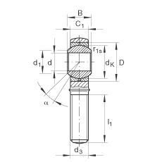 US GAKL22-PB,  DIN ISO 12 240-4 ˜ʣݼySo