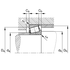 AFLS 31319-A,  DIN ISO 355 / DIN 720 ˜ʵҪߴ磬ɷx{(ji)Ɍ
