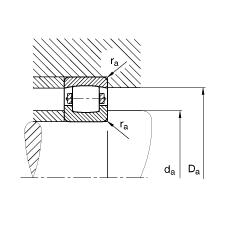 ΝLS 20222-MB,  DIN 635-1 ˜ʵҪߴ